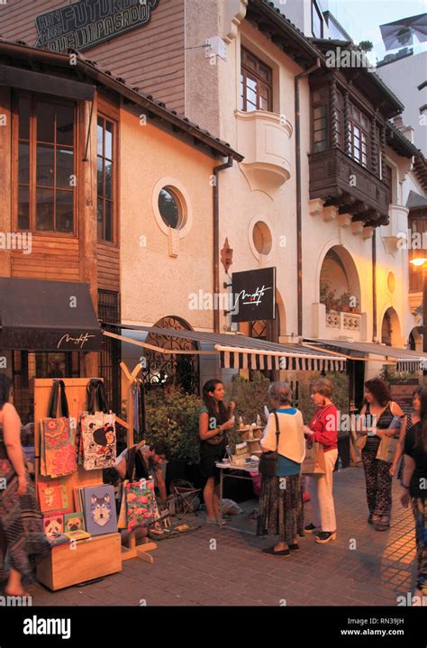 chile santiago barrio lastarria street scene people nightlife