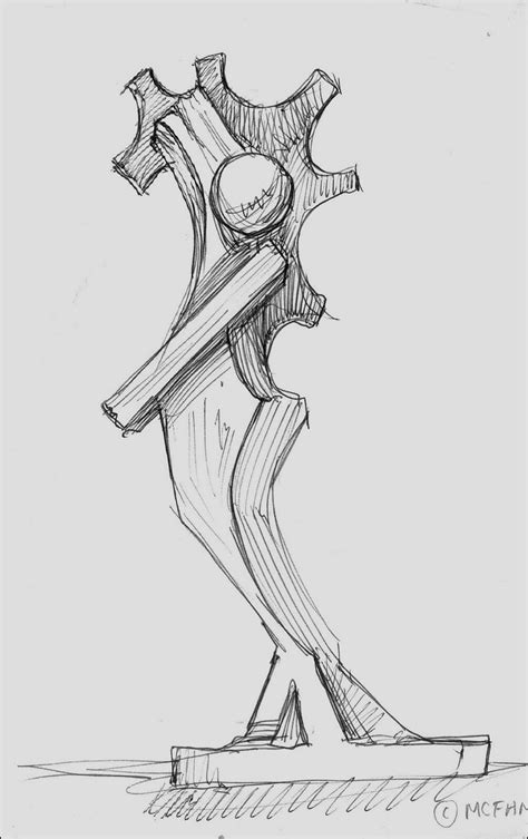 garrets drawing  day blog sculpture ideas    happen