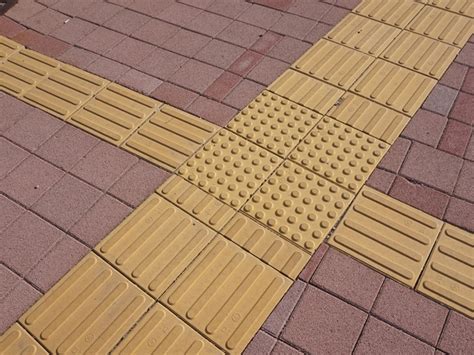 tactile paving tiles     work