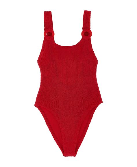 Hunza G 'domino' One-piece Swimsuit | italist
