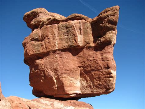 central gardens at garden of the gods