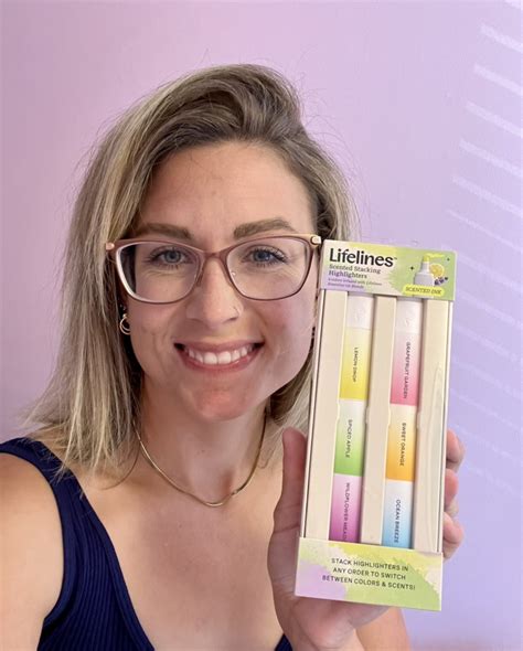 Lifelines Scented Stacking Highlighters, 2-Pack only $6.29 shipped