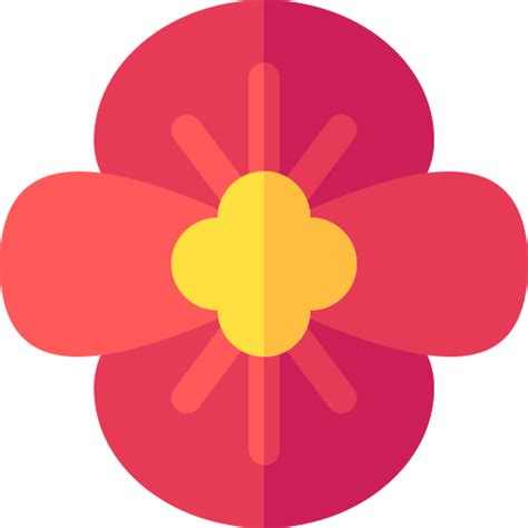 begonia basic rounded flat icon