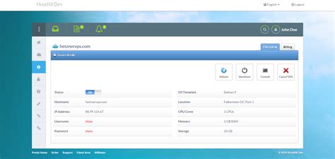 Hetzner Cloud | HostBill | Billing & Automation Software for WebHosts