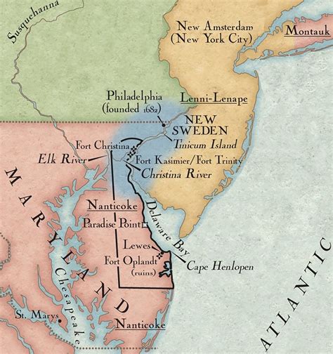 Dutch Colonization Map