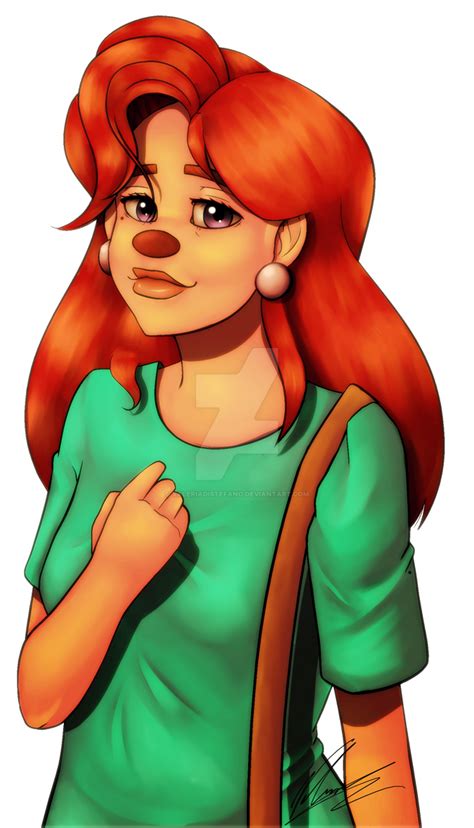 A Goofy Movie_Roxanne by ValeriaDiStefano on DeviantArt