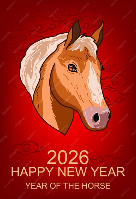 Premium Vector | Hand-drawn horse, zodiac sign, chinese horoscope. the ...