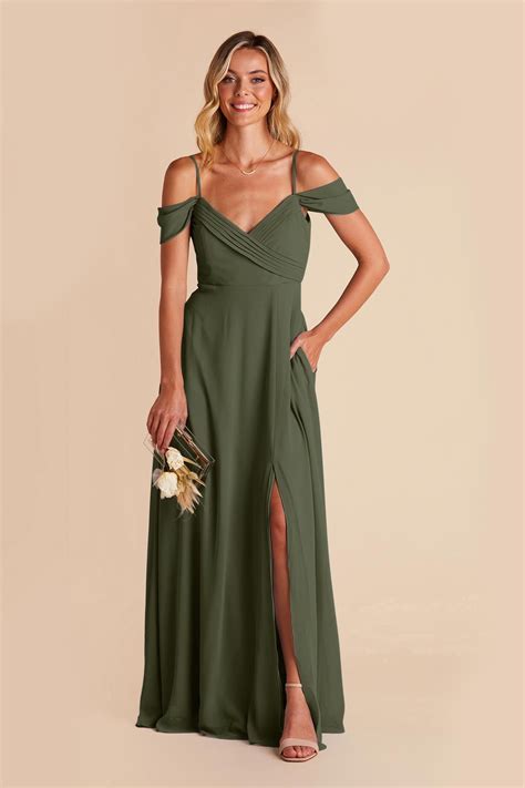 Olive Green Bridesmaid Dresses | Olive Dresses | Birdy Grey