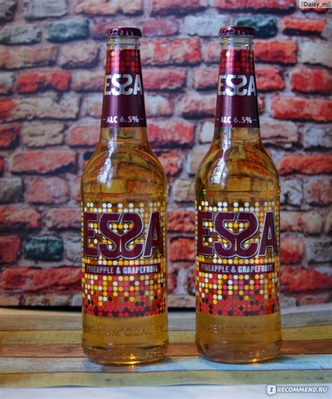 Essa (Эсса) пиво: сколько градусов, крепость, состав, вкусы ...