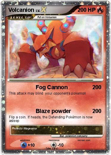 Pokémon Volcanion 269 269 - Fog Cannon - My Pokemon Card