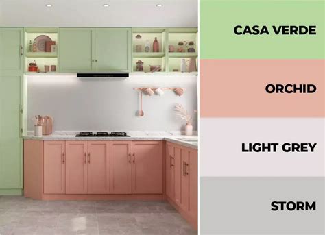 small kitchen color ideas  maximum style