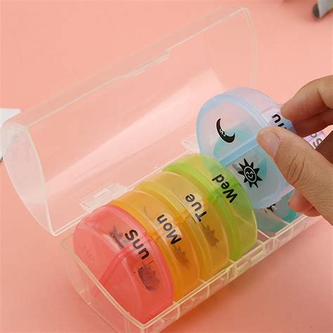 daily   day weekly ampm pill box  medicine organizer