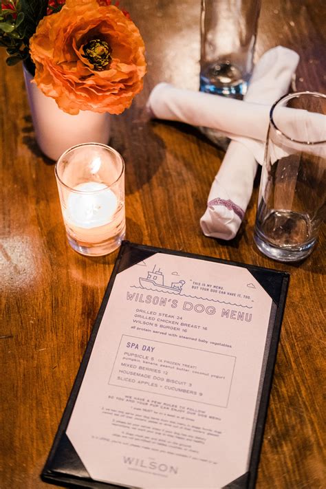 At Restaurants, Dog Menus Are the New Kid Menus - The New York Times