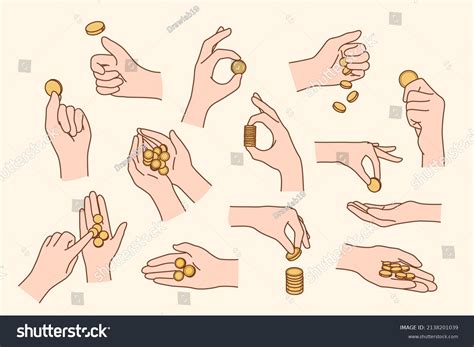 woman counting money drawing   royalty  licensable stock