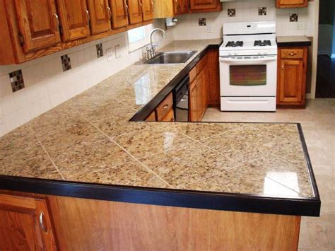 Fun Tile Countertop Edge Ideas Mini Kitchen Island Table