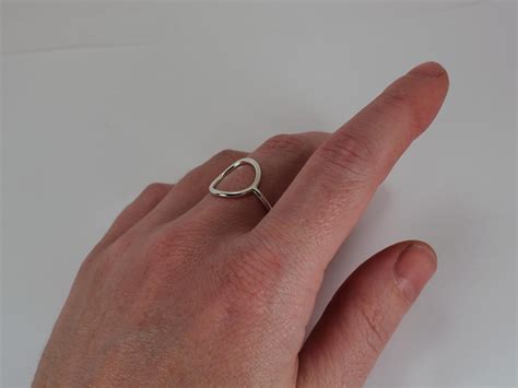 Eternity Symbol Ring Sterling Silver Made to Order - Etsy