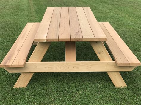 Classic DIY Picnic Table Plans For Your Garden ~ Craftsmanship Unleashed