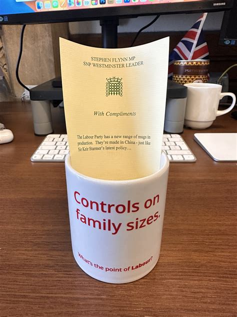 Ahead of PMQs, SNP leader Stephen Flynn’s office is handing this out to