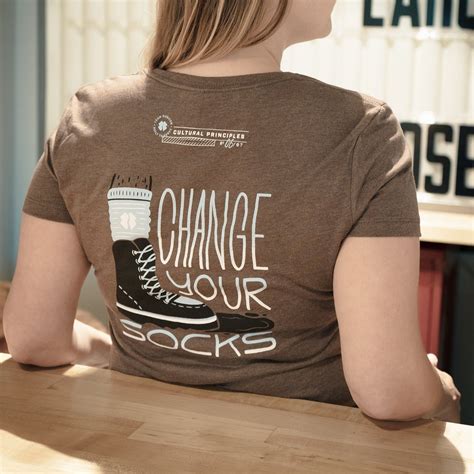 Team Rubicon Change Your Socks Women's Fitted T-Shirt