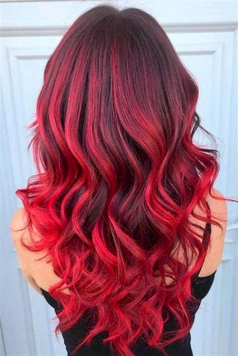Épinglé par Diana Abramova sur Coiffure Rouge | Cheveux teints, Idée