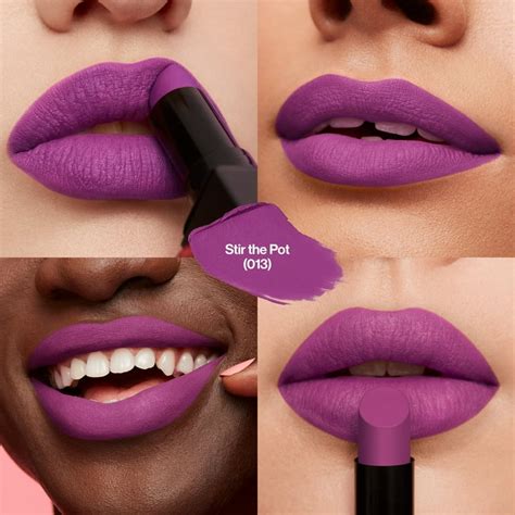 revlon purple lipstick swatches