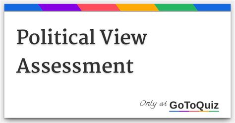 Discover Your Political Stance with Our Comprehensive View Assessment Tool - Hunter Games Magazine