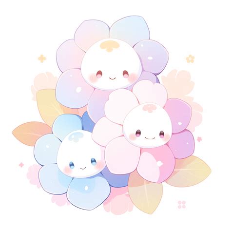 25 Kawaii Flowers Clipart Anime Flowers, Japanese Sunflower, Rose