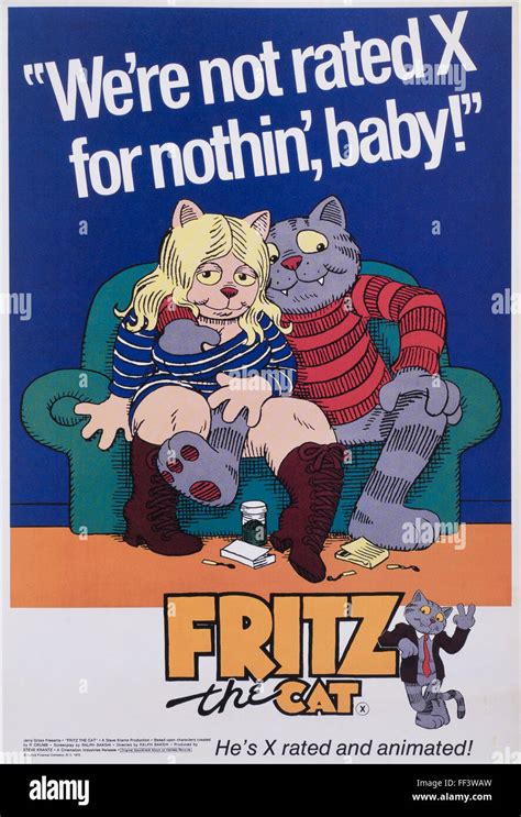 Fritz the Cat - Movie Poster Stock Photo - Alamy