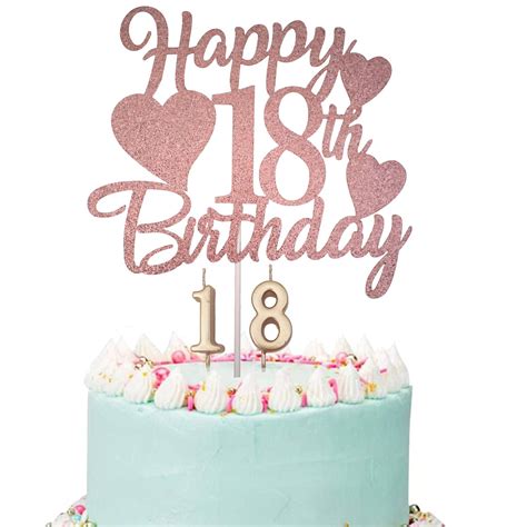 Happy 18th Birthday Candles