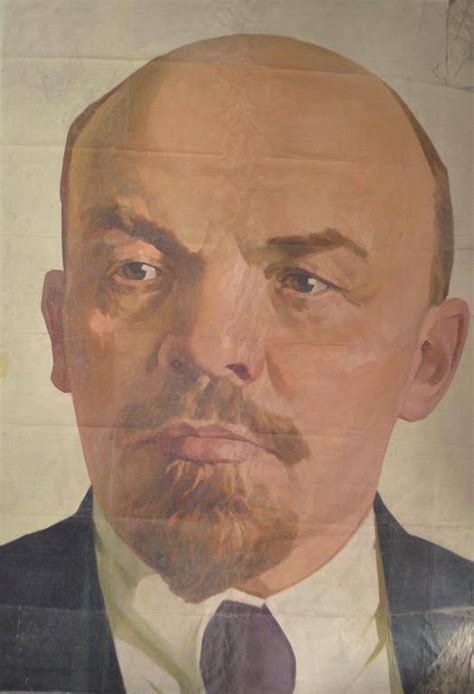 Giant Russian Unknown Artist / Lenin / 20th Century Auction