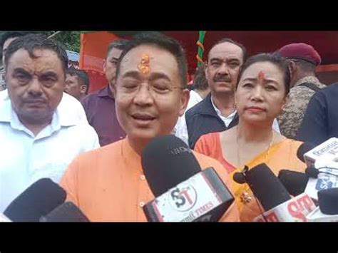 CM Speaks To Media Regarding Adarshgaon - Singtam Bridge Inauguration ...