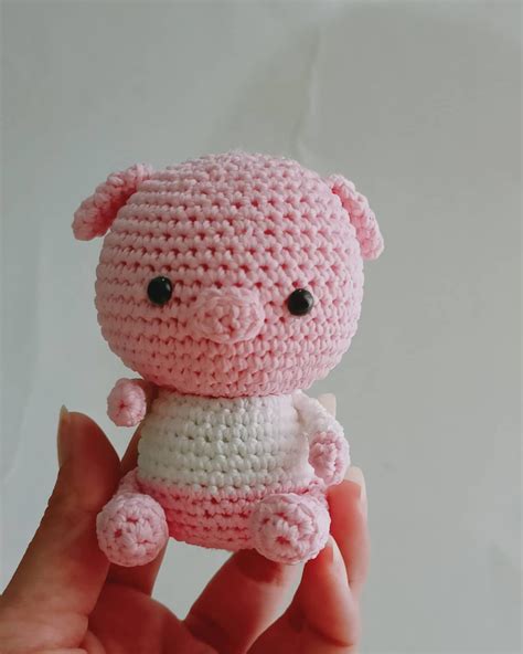 AMIGURUMI PIG FREE CROCHET PATTERN - Amigurumim