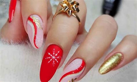 Inspiração De Unha Para Natal E Ano Novo - Inspiração de Unhas para o Natal (amendoadas, coffin e Mais) - Mulher ...