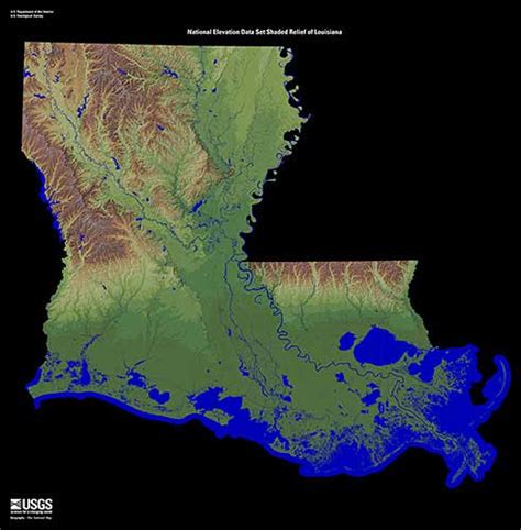 geography climate  louisiana