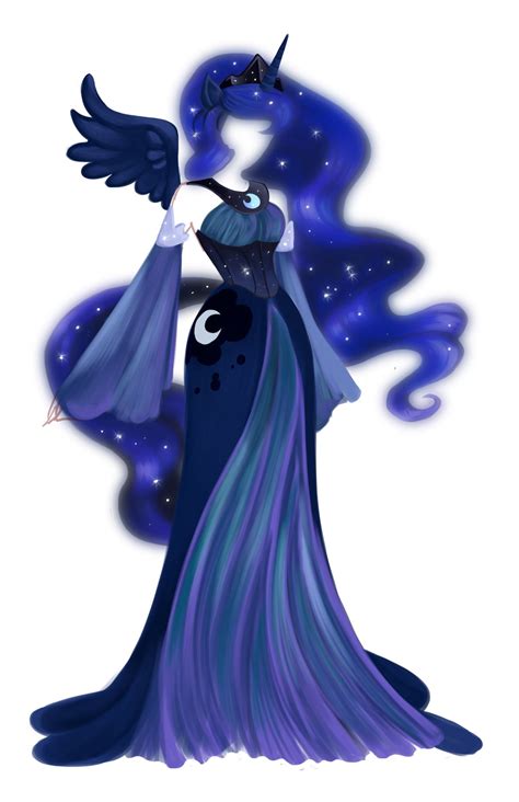 wonderful representation of princess luna from my little pony Celestia