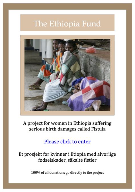 Ethiopia Fund - Singing for the Women of Ethiopia