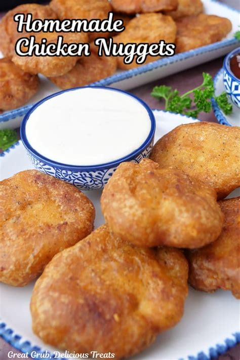 Homemade Chicken Nuggets - Great Grub, Delicious Treats