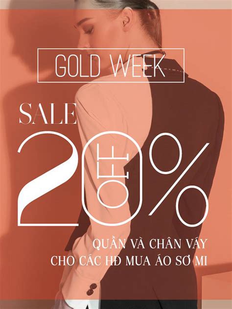 Kelly Bui giảm 20% quần và chân váy khi mua áo sơ mi 