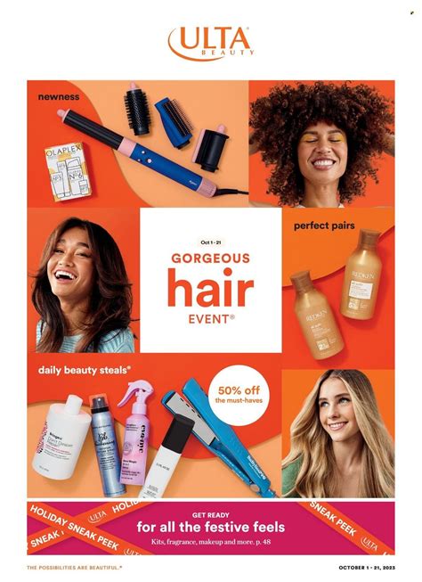 Ulta Beauty Weekly Ad Flyer Specials October 1 to October 21, 2023