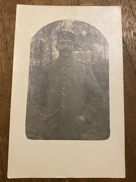 ww french military army  photograph photo postcard