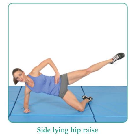 side lying hip raise  karen mcm exercise   skimble