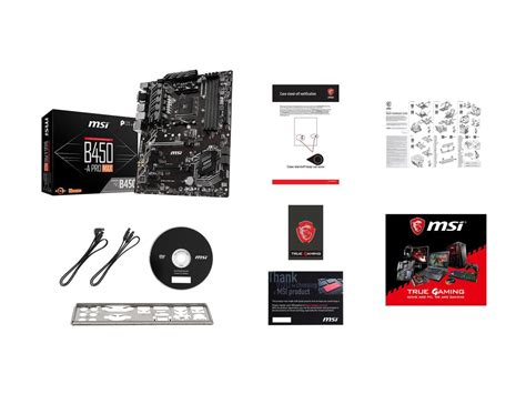 MSI PRO B450-A PRO MAX AM4 ATX AMD Motherboard - Newegg.com