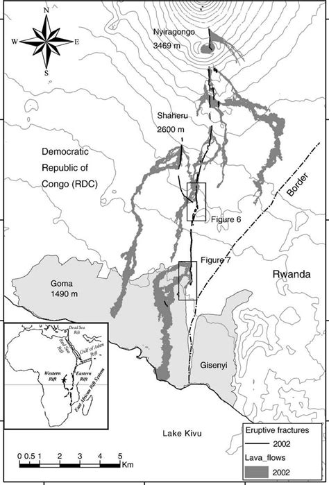 3. Location map of Nyiragongo Volcano (Democratic Republic of Congo) in ...