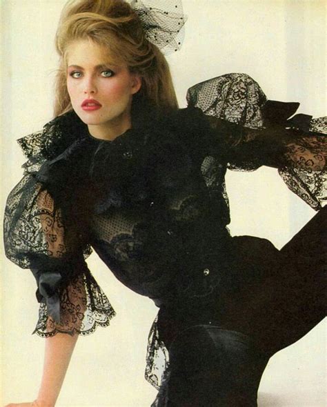 1980's Top Model Kim Alexis | 80s fashion, 1980s fashion, 1980s fashion