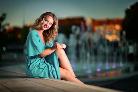 #879002 4K, Selina, Evening, Pose, Dress, Light Blue, Glance - Rare