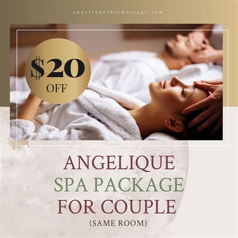 angelique Spa Package for Couple $20 OFF - angelique Thai Massage