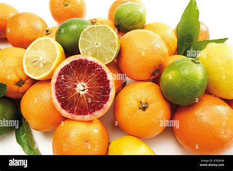 citrus fruits close  stock photo alamy