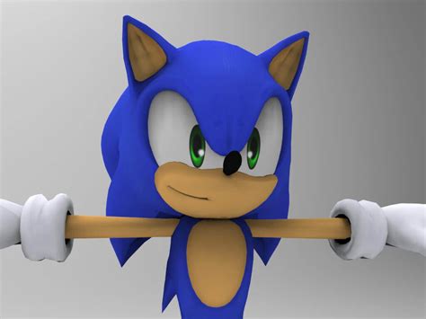 Sonic The Hedgehog - 3D Model by LykoModels