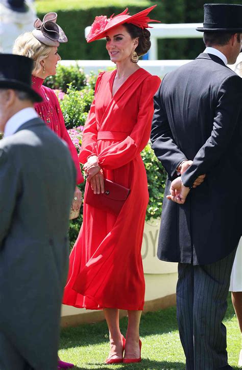 Kate Middleton Rocks Red at Royal Ascot: All About the Fashion First