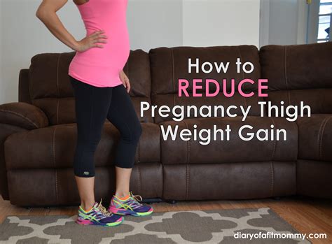 At Home Thigh Slimming Exercises for Pregnancy - Diary of a Fit Mommy